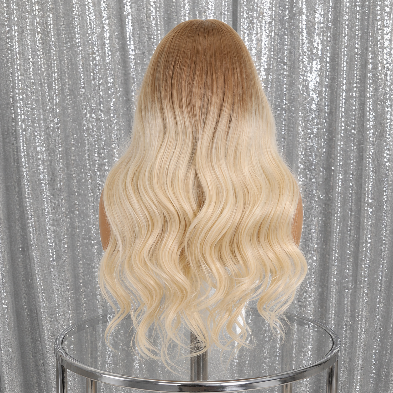 Ellie in Honey Drip | 24" Wavy Blonde Ombre 13x6 Lace Front Wig