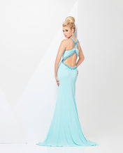 Load image into Gallery viewer, Tony Bowls Paris Jersey Backless Dress 115709 Coral