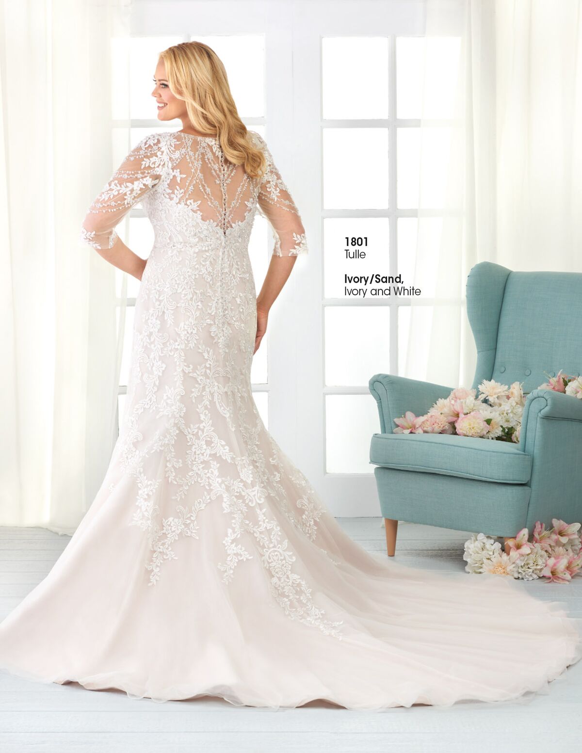 Bonny Bridal Wedding Gown 1801