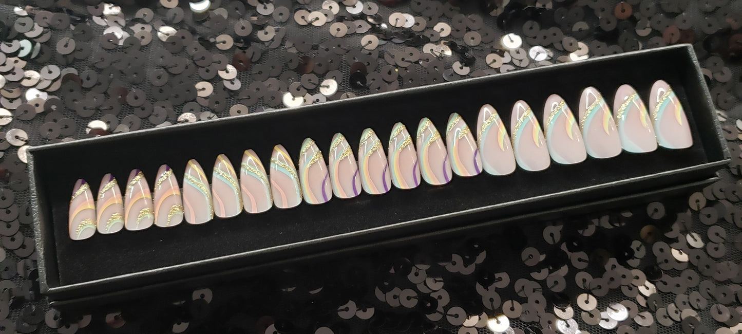 Zoey Press On Nail Set