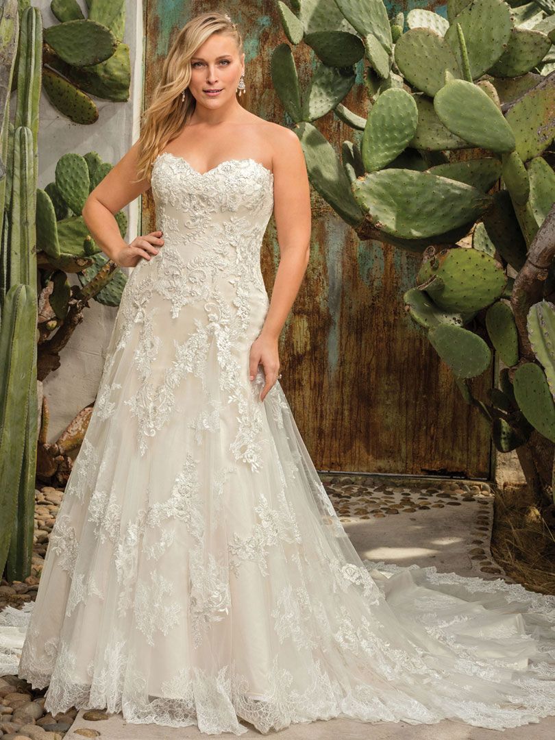 Casablanca Bridal Wedding Gown Everly 2291