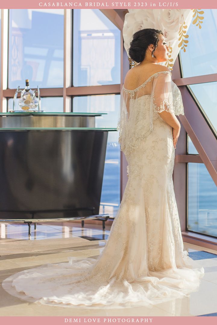 Casablanca Bridal Wedding Gown Haven 2323