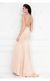 Lucci Lu Fit & Flare Beaded Gown 3046 Mint
