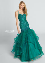 Load image into Gallery viewer, Ellie Wilde Grad Prom Dress EW117101 Teal