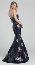 Load image into Gallery viewer, Ellie Wilde Grad Prom Dress EW117149 Black/Multi