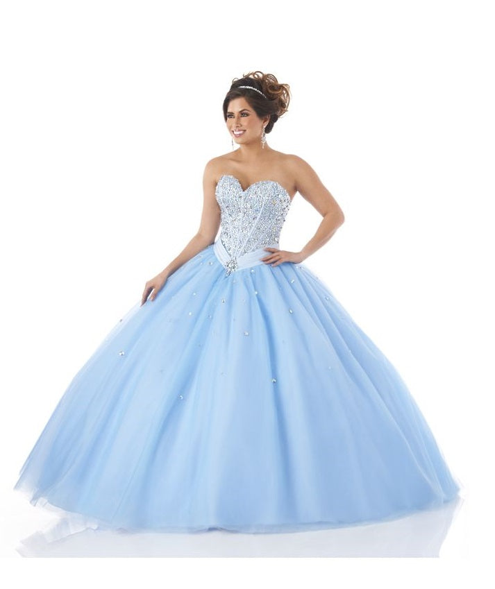 Bonny Bloom Full Tulle Ballgown Quinceañera 5545