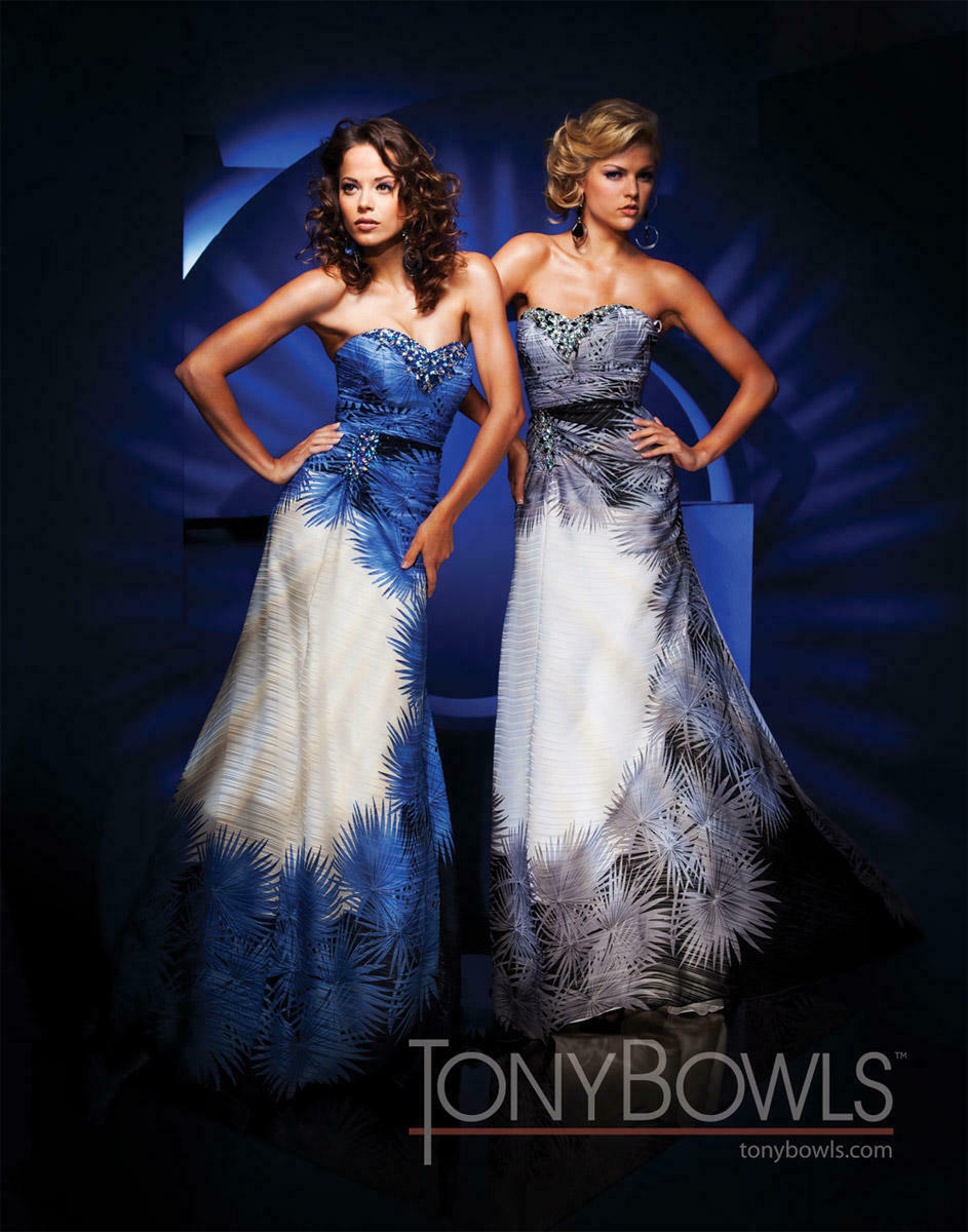 Tony Bowls Evenings Prom Dress TBE11122 Grey Multi