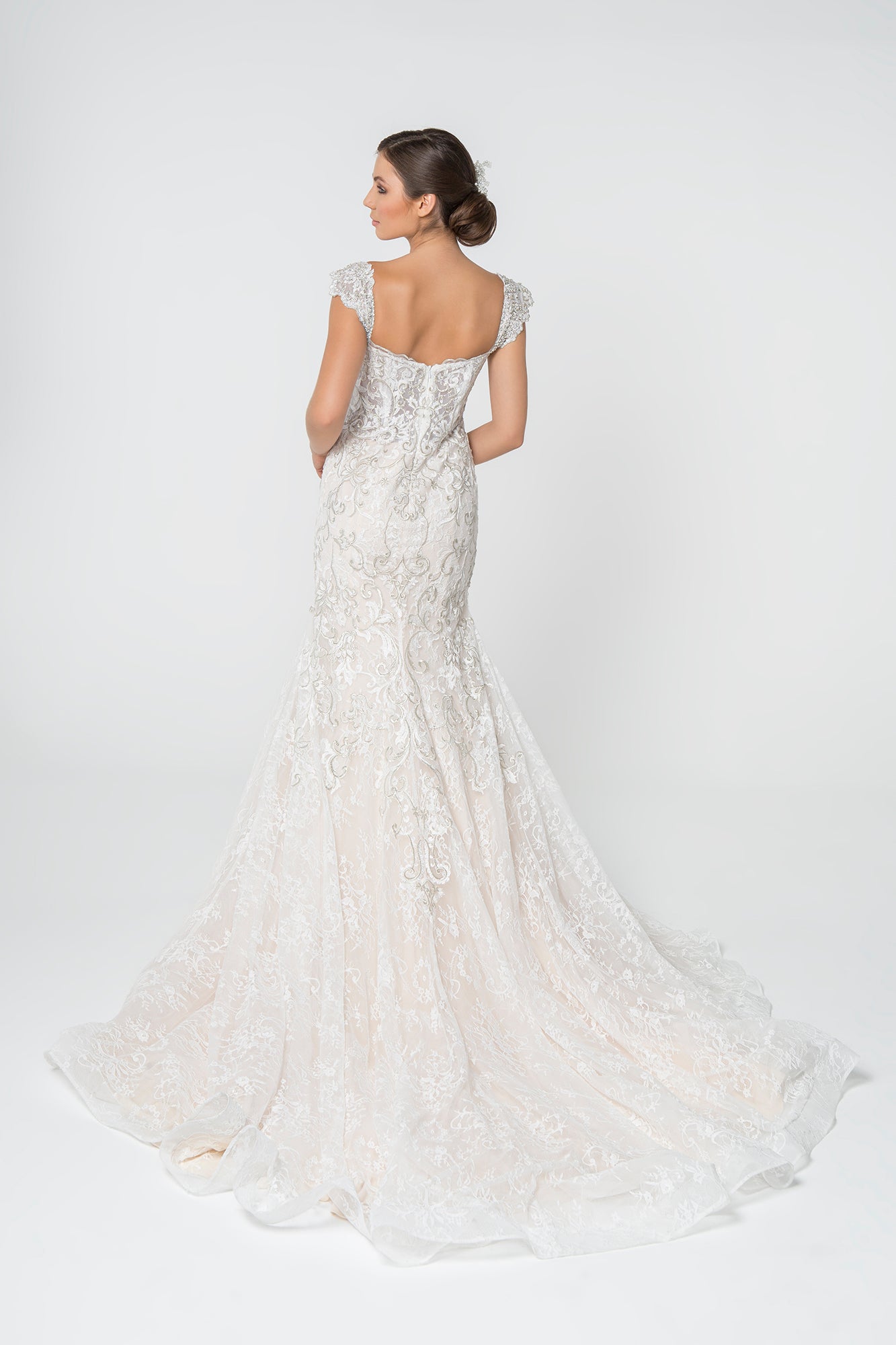 Lace Mermaid Bridal Gown 35833