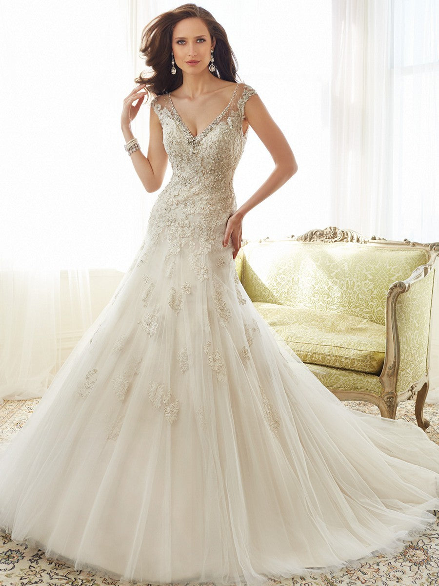 Sophia Tolli Wedding Gown Y11555 Caracara – Unique Weddings by