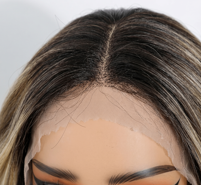 Giselle | Tiger Tail – 24" Swiss Lace Front Luxury Wig - Image 5