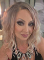 Gwen in Blush Pearl Ombre' | 14" Ombre Wavy Lace Front Wig