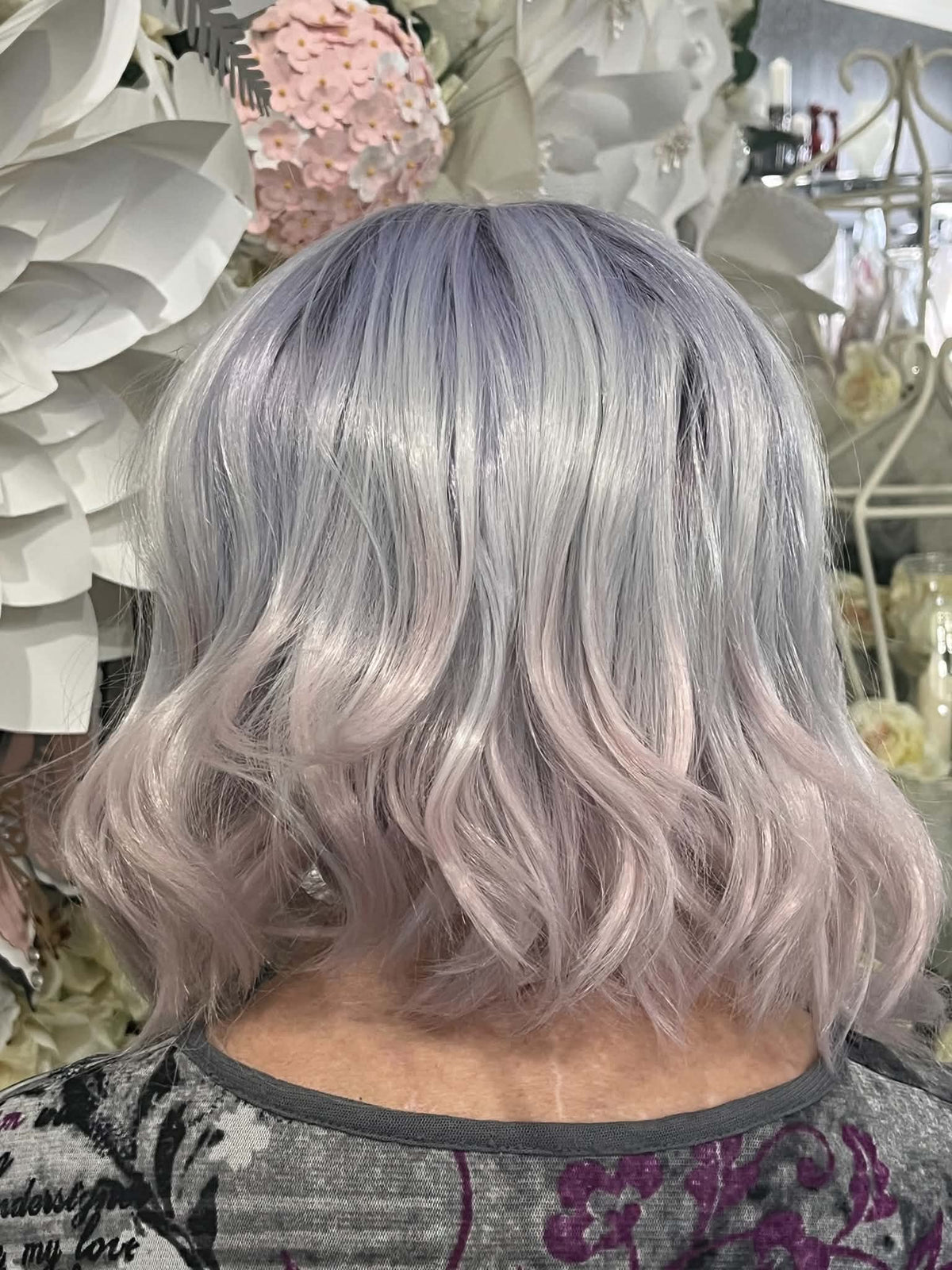 Diana in Vanilla Berry Sorbet | 16" Wavy Lace Front Wig