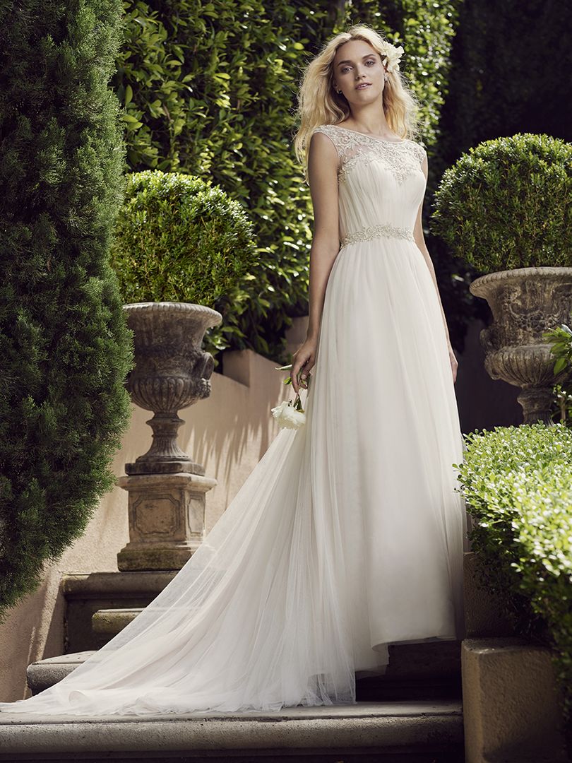 Casablanca Bridal Wedding Gown Gardenia 2225