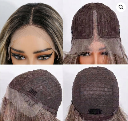 Giselle | Tiger Tail – 24" Swiss Lace Front Luxury Wig