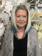 Cora in Artic Peacock | 16" Straight Bob Lace Front Wig