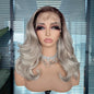 Tori in Ash Onyx | 16" Wavy Lace Front Wig