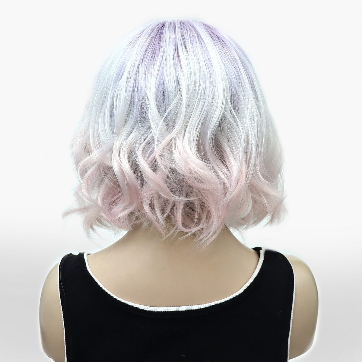 Diana in Vanilla Berry Sorbet | 16" Wavy Lace Front Wig
