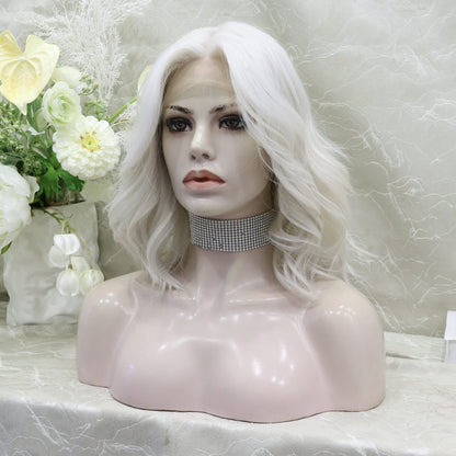 Vanna in Platinum Rush | 16" Loose Wave Lace Front Wig