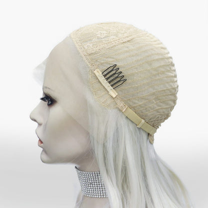 Vanna in Platinum Rush | 16" Loose Wave Lace Front Wig