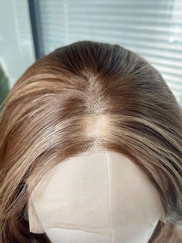 Lilly in Toffee Swirl | 22" Deep Wave Lace Front Wig