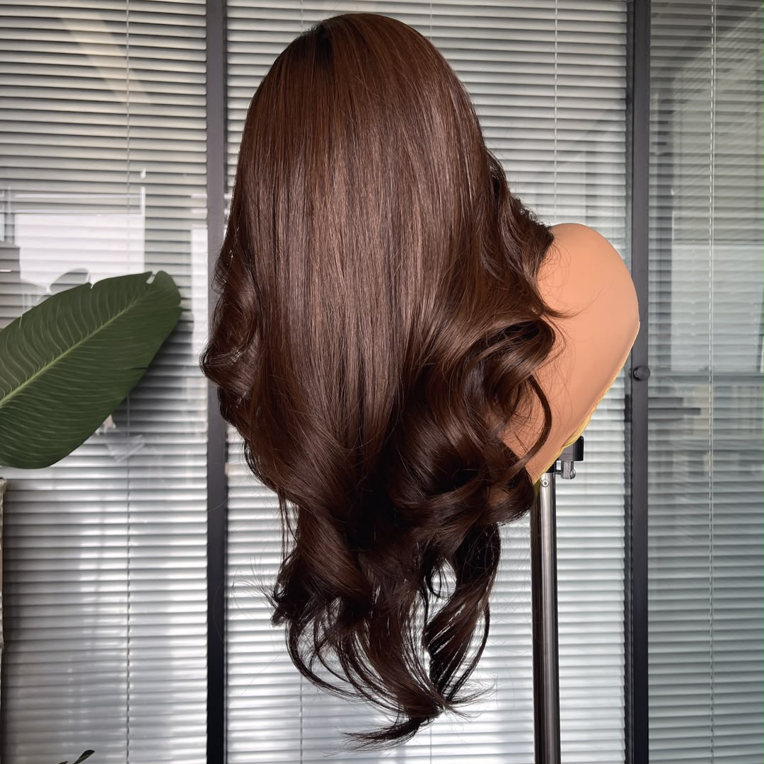 Raelynn in  Chestnut Truffle | 24" Body Wave Lace Front Wig