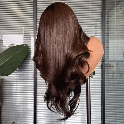 Raelynn in  Chestnut Truffle | 24" Body Wave Lace Front Wig