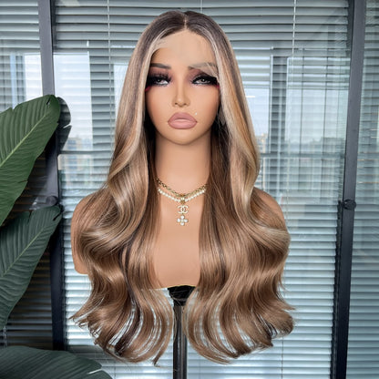 Reese in Autumn Sunset | 24" Wavy Lace Front Wig