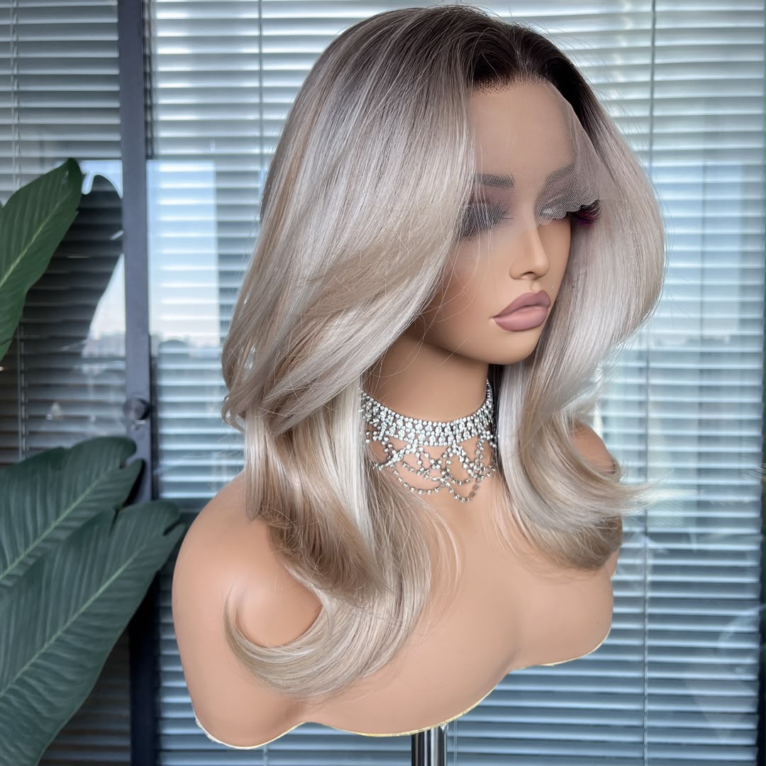 Allison in Butter Cream | 18" Body Wave Lace Front Wig