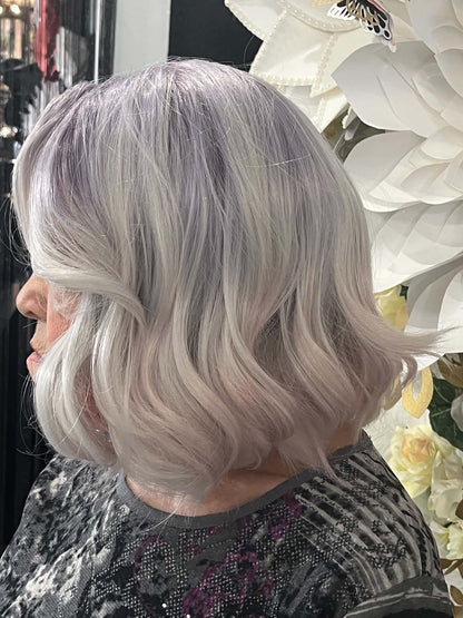 Diana in Vanilla Berry Sorbet | 16" Wavy Lace Front Wig