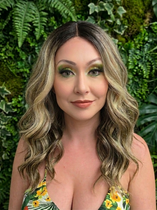 Ava – Mocha Melt | 18" Wavy Lace Front Wig
