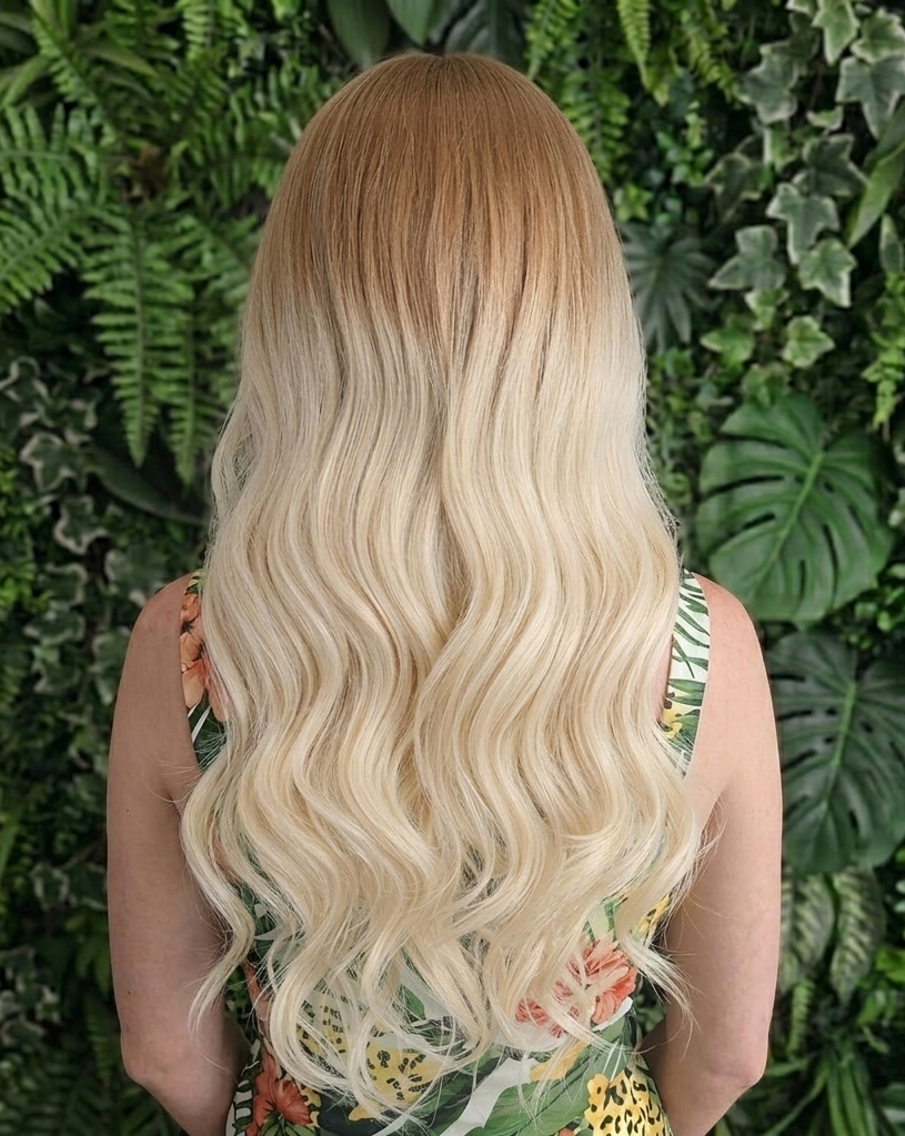 Ellie in Honey Drip | 24" Wavy Blonde Ombre 13x6 Lace Front Wig