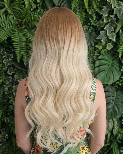Ellie in Honey Drip | 24" Wavy Blonde Ombre 13x6 Lace Front Wig
