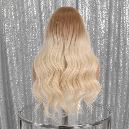 Ellie in Honey Drip | 24" Wavy Blonde Ombre 13x6 Lace Front Wig