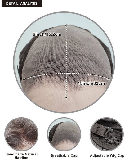 Gwen in Blush Pearl Ombre' | 14" Ombre Wavy Lace Front Wig