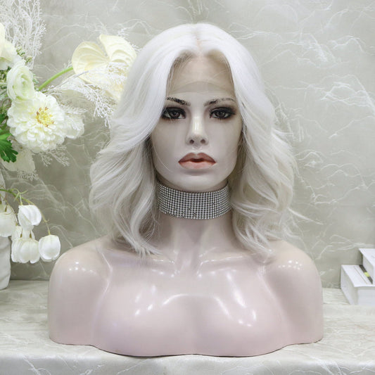 Vanna in Platinum Rush | 16" Loose Wave Lace Front Wig
