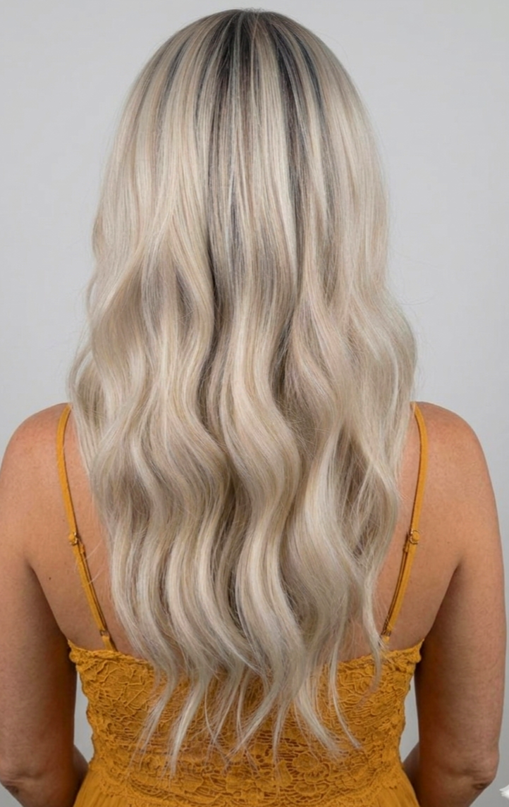 Kendra in Goldie Rocks | 22" Wavy 13x4 Lace Front Wig