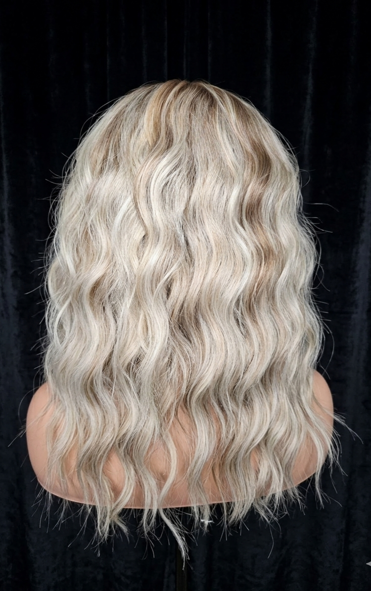 Roxxi in Smoke Show | 14" Water Wave 13x4 Lace Front Wig