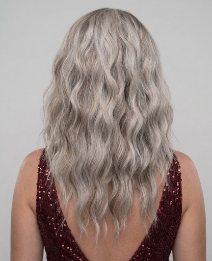 Roxxi in Smoke Show | 14" Water Wave 13x4 Lace Front Wig