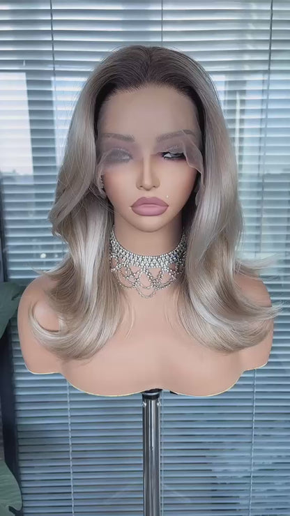 Allison in Butter Cream | 18" Body Wave Lace Front Wig