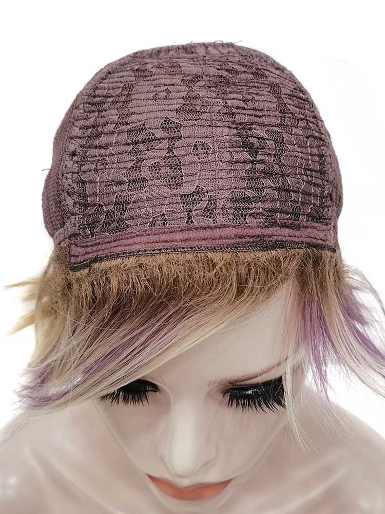 Pixi in Lilac Riot | 7" Purple/Blonde Ombre Wig