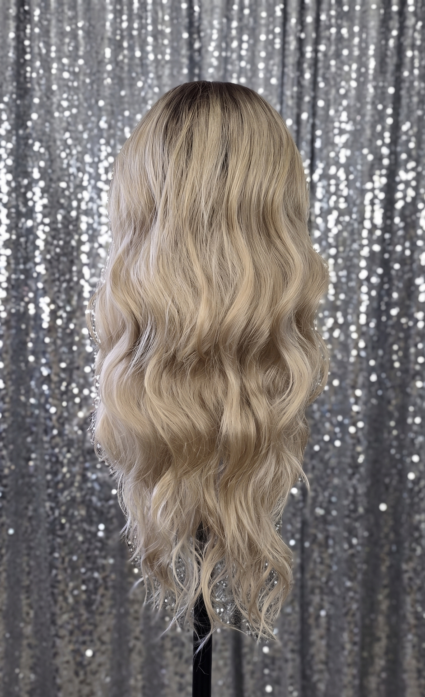Tessa in Creme Brulee I 26" Multi Tone Blonde Wavy Lace Front Wig