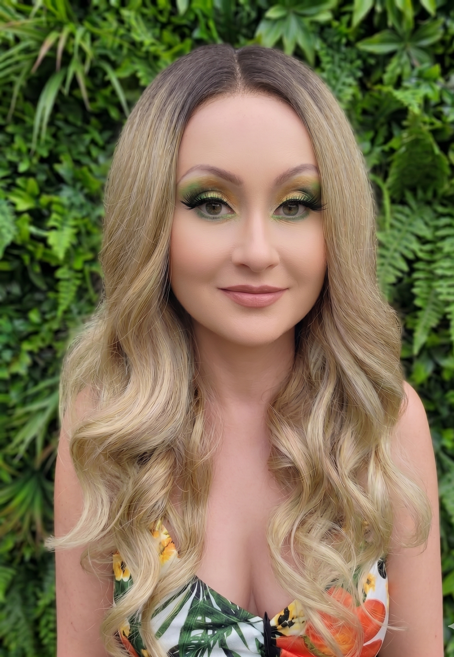 Trinity in Malibu Dream | 26" Long Curly Lace Front Wig