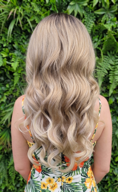 Trinity in Malibu Dream | 26" Long Curly Lace Front Wig