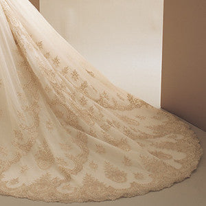 Mon Cheri Wedding Gown Victoria 16202 Spun Gold – Unique Weddings