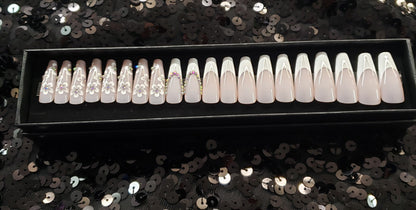 Here Comes The Bride Press On Nail Set