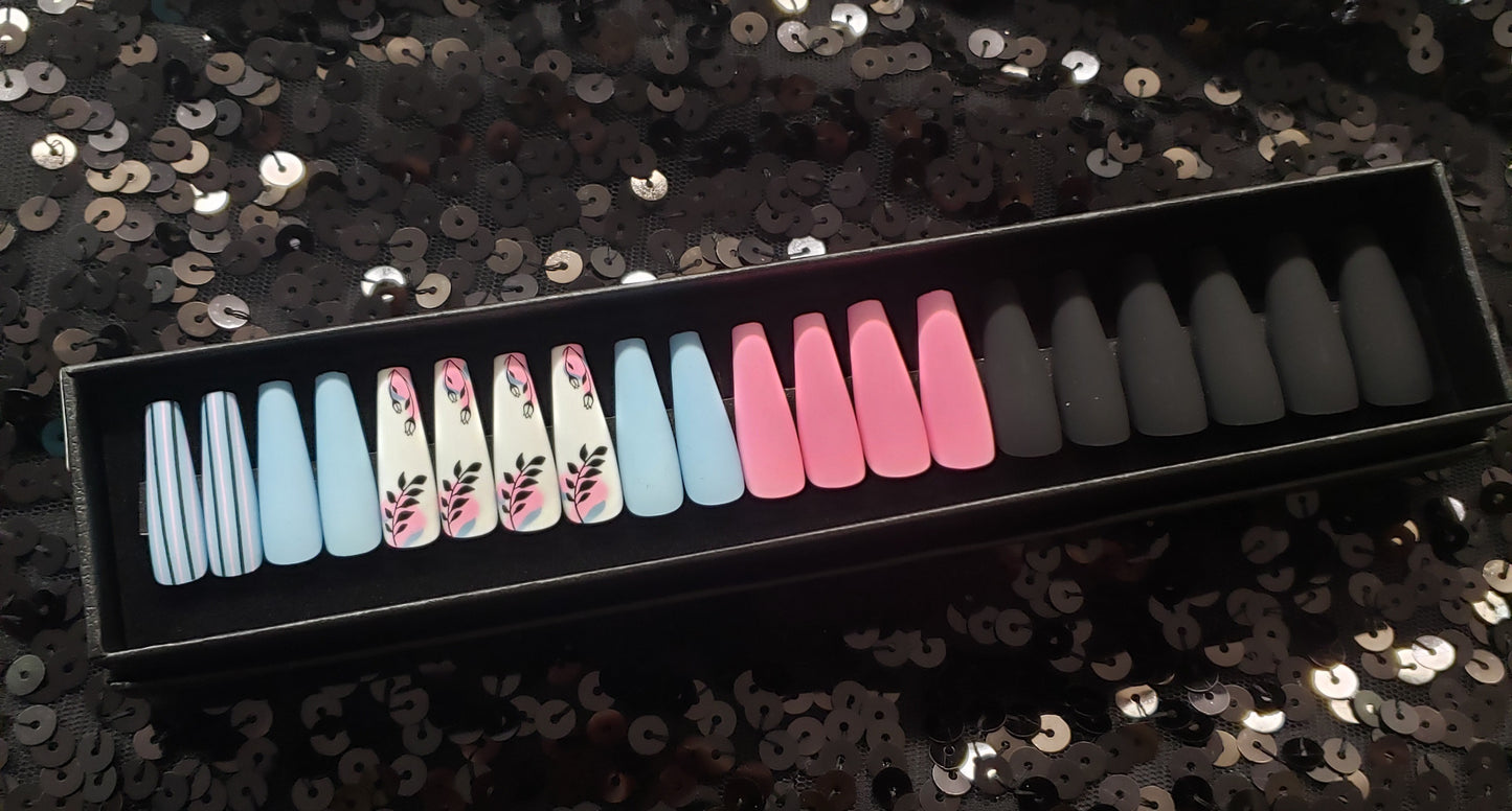 Sandi Press On Nail Set