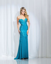 Load image into Gallery viewer, Tony Bowls Paris Jersey Prom Dress 115743 Teal