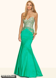 Morilee Mermaid Prom Dress 98047 Green