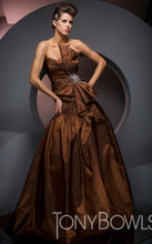 Load image into Gallery viewer, Tony Bowls Evenings Prom Dress TBE21020 Brown