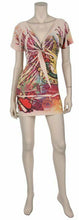 Load image into Gallery viewer, TATTOO PRINT TIE DYE TOP/DRESS - NWT